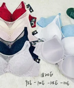 Biustonosz E Damskie,size 85-110,Paczka 6szt,1kolor