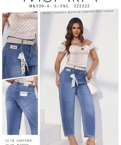 Jeansy Damskie,Size l-5xl,paczka 12szt, 1 kolor