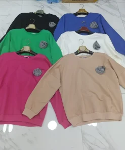 Bluzy Damskie, size uni,Paczka 10szt ,mix kolor