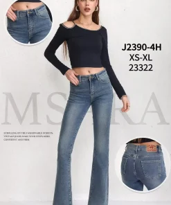 Jeansy Damskie,size xs-xl,Paczka 12szt ,1kolor
