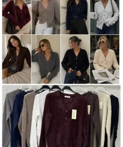 Swetry Damskie,size uni,paczka 6szt, mix kolor