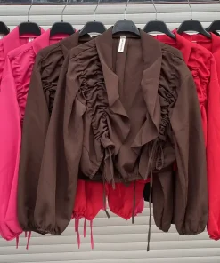 Bluzki Damskie WŁOSKA,Size uni,paczka 6szt, mix kolor