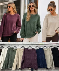 Bluza Damskie, size Uni, paczka 6szt, mix kolor