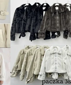 Kurtki Damskie WŁOSKA,Size uni,paczka 6szt, mix kolor