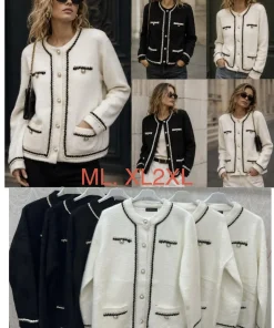 Kurtki Damskie,size uni,paczka 8szt, mix kolor