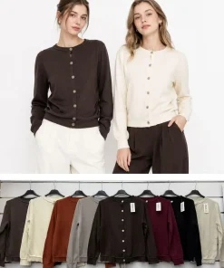 Swetry Damskie WŁOSKA,Size uni,paczka 6szt, mix kolor