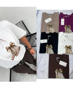 Bluzki Damskie,Size uni,paczka 6szt, mix kolor