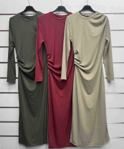 Sukienki Damskie WŁOSKA,Size uni,paczka 6szt, mix kolor