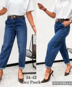 Jeansy Damske,Size 34-42,paczka 10szt, 1 kolor