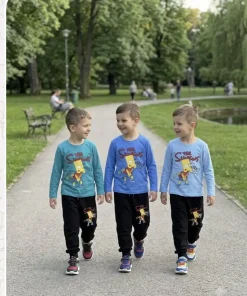 Komplety DZIECIĘCA,Size 3-8lat,paczka 5szt, 1 kolor