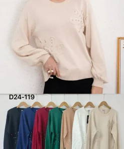 Swetry damskie,size uni,Paczka 10szt ,mix kolor