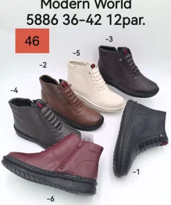 Buty Botki DAMSKIE 36-42 12par)