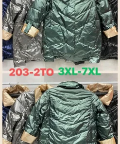 Kurtki Damskie,size 3xl-7xl,paczka 5szt, 1 kolor