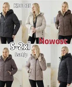 Kurtki damskie,size s-2xl,paczka 5szt,1kolor