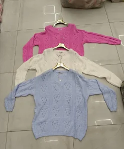 Swetry Damskie, size uni,Paczka 10szt ,mix kolor