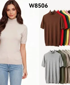 Swetry Damskie WŁOSKA,Size uni,paczka 6szt, mix kolor