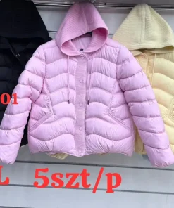 Kurtki damskie ,size m-3xl, Paczka 5szt ,1kolor