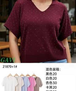 Swetry Damskie WŁOSKA,Size uni,paczka 6szt, mix kolo