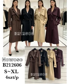 Płaszcz DAMSKA,size s-xl,paczka 4szt, 1kolor