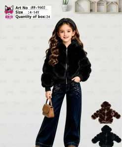 Kurtki DZIECIĘCA,size 4-14lat,Paczka 12szt,mix kolor