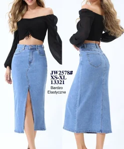 Spódnica długa Damskie,size xs-xl,Paczka 10szt ,1kolor
