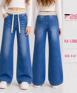 Spodnie JEANSY DZIECIĘCA,size 4-12lat,paczka 5szt, 1 kolor