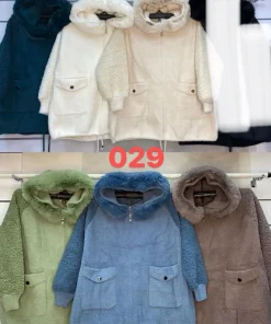 Kurtki Damskie,size uni,Paczka 6szt,mix kolor
