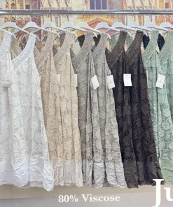 Sukienki damskie , WŁOSKA,Size uni ,paczka 6 szt mix kolor