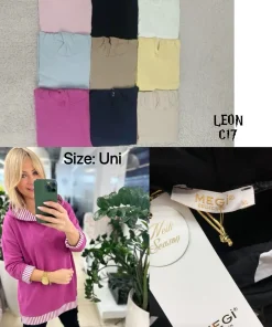 Bluzy damskie, size uni,paczka 6szt,mix kolor