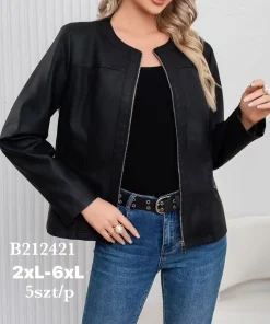 Kurtki skórzane DAMSKA,size 2-6xl,paczka 5szt, 1kolor