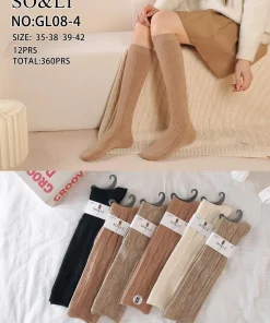 Pończochy Damskie,size 35-42,paczka 12szt, mix kolor