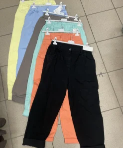 Spodnie Damskie WŁOSKA,Size uni,paczka 6szt, mix kolor
