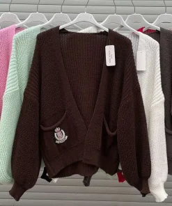 Swetry Damskie WŁOSKA,Size uni,paczka 6szt, mix kolor