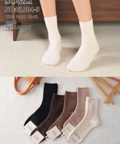 Skarpety Damskie, size 35-42,Paczka 40szt, mix kolor