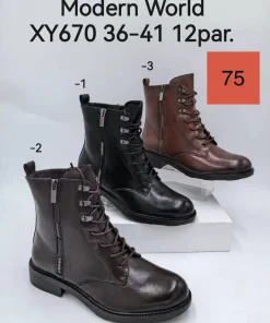 Buty Botki DAMSKIE 36-41 12par)
