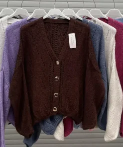 Swetry Damskie WŁOSKA,Size uni,paczka 6szt, mix kolor