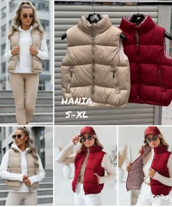 Kamizelki damskie,size s-xl,paczka 4szt ,1kolor