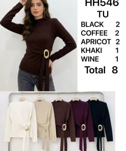 Swetry Damskie,Size uni,paczka 8szt, mix kolor