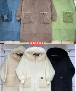 Kurtki Damskie,size uni,Paczka 6szt,mix kolor