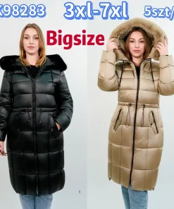 Kurtki Damskie,size 3-7xl,Paczka 5szt ,1kolor