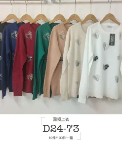 Swetry damskie ,size uni,Paczka 10szt, mix kolor