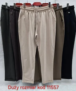 Spodnie Damskie,size xl-4xl,paczka 4szt, 1 kolor