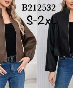 Kurtki skórzane DAMSKA,size s-2xl,paczka 5szt, 1kolor