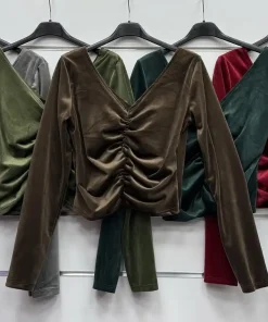 Bluzki Damskie WŁOSKA,Size uni,paczka 6szt, mix kolor