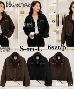 Kurtki DAMSKA,size s-l,paczka 6szt, 1kolor