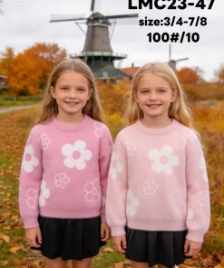 Swetry DZIECIĘCA,size 3-8lat,Paczka 10szt ,mix kolor