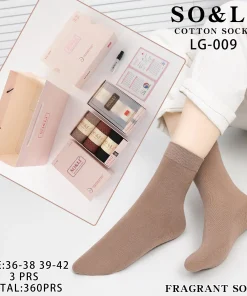 Skarpety Damskie, size 36-42,Paczka 36szt, mix kolor