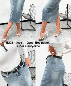 Spódnica długa Damskie,size xs-xl,Paczka 10szt ,1kolor