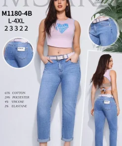 Jeansy Damskie,Size l-4xl,paczka 12szt, 1 kolor