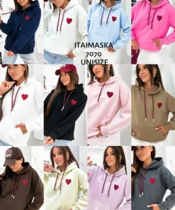 Bluzy damskie,Size uni,paczka 5szt, 1 kolor